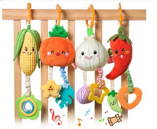 Sonajeros Juguetes Verduras Bebé 0-12 Meses.