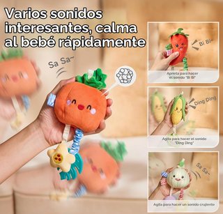 Sonajeros Juguetes Verduras Bebé 0-12 Meses.