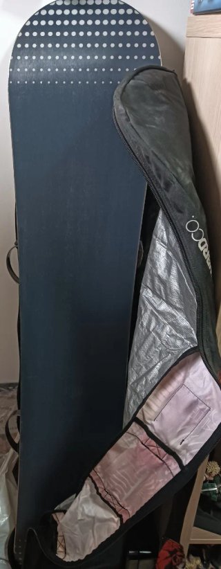 Tabla Snowboard Tijuana 156cm + Fijaciones + Funda