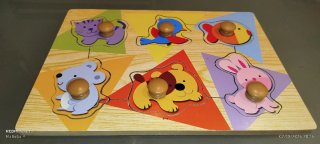 Puzzle de Madera con Animales