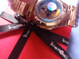Reloj Estilo Nautilus Multifunción Oro Rosa