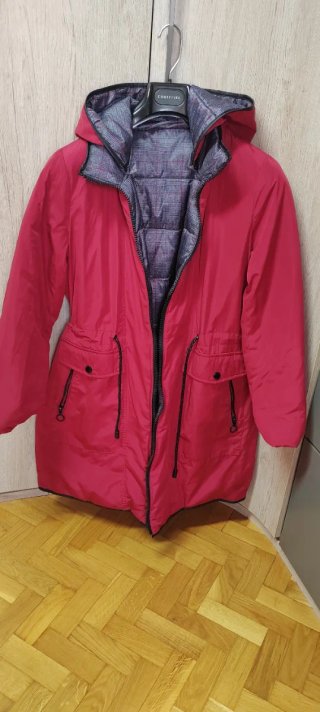 Trenca reversible.