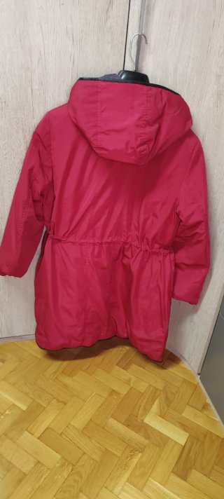 Trenca reversible.