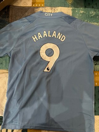 Maglia calcio Man City Haaland 11 anni