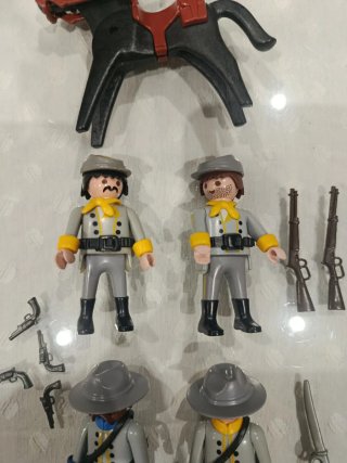 Playmobil Lote Soldados sudistas