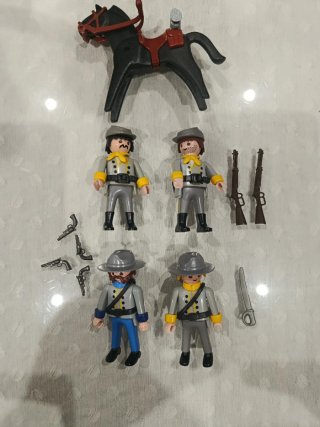 Playmobil Lote Soldados sudistas