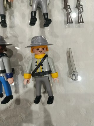 Playmobil Lote Soldados sudistas