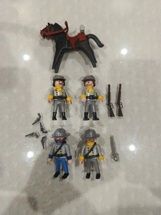 Playmobil Lote Soldados sudistas