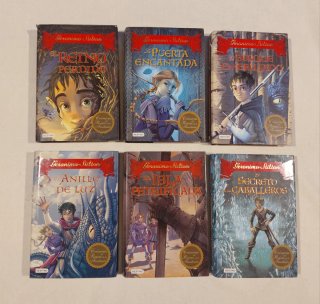 Lote 6 libros CRONICAS DEL REINO DE LA FANTASIA