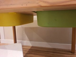 Mesa y Silla Infantil de Madera