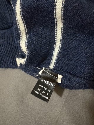 Jersey de rayas Shein