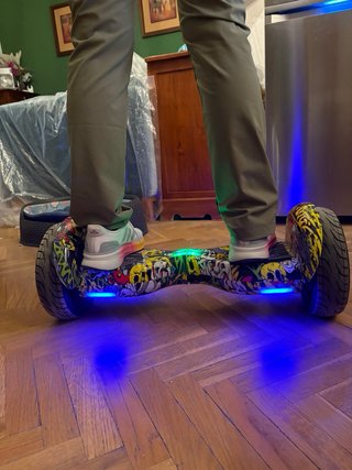 Hoverboard con diseño estampado