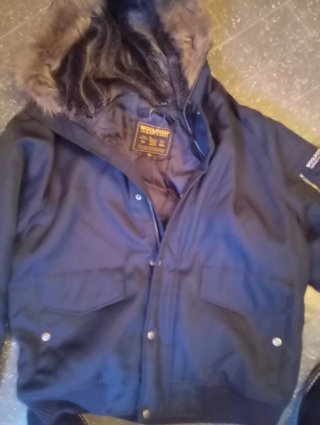 Giubbotto Woolrich Uomo Blu Taglia XL