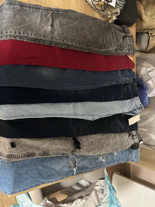 Lote de 8 Pantalones Vaqueros Niños