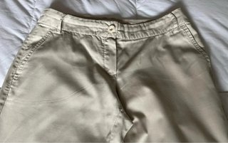 Pantalón Mango Beige Talla S