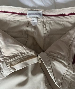 Pantalón Mango Beige Talla S