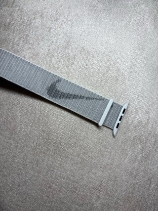 Correa Apple Watch Nylon Tejido blanco