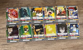 Colección de 12 Cartas Beyblade Planeta