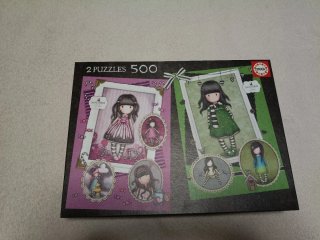 2 Puzzles Santoro Gorjuss 500 Piezas