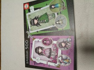 2 Puzzles Santoro Gorjuss 500 Piezas