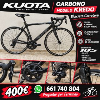Bicicleta de Carretera Kuota Kredo Carbono