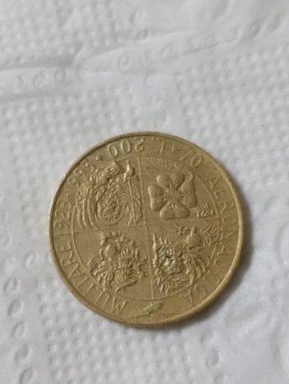 200 Lire Commemorative Aeronautica 1923-1993