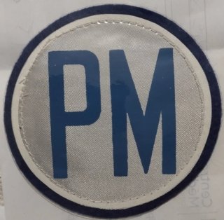 Parche Policía Militar PM Años 90
