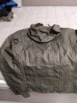 Cortavientos Abercrombie & Fitch Verde Oliva