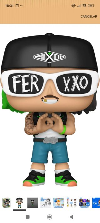 Funko Pop! Rocks Ferxxo 483
