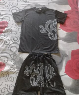 Completo T-shirt e Pantaloncini con Logo