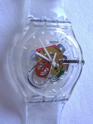 Swatch NewGent Random Ghost Transparente