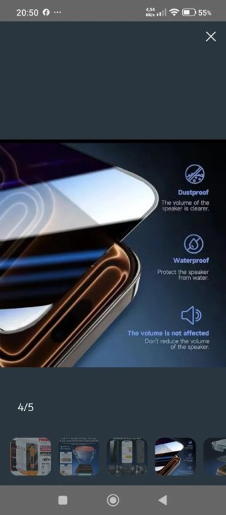 Protector de Pantalla Privacidad iPhone 18 Pro