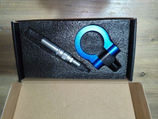 Argolla de remolque (Tow) azul