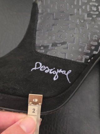 Botines de Tacón Desigual Negros Talla 38