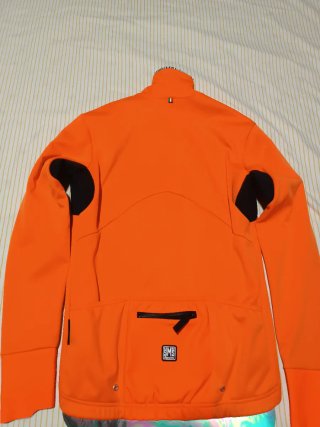 Maillot Ciclismo Invierno Santini Naranja