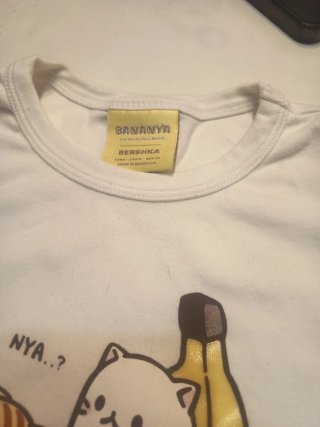 Camiseta Bananya Blanca