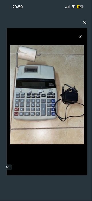 Calculadora con Impresora Karce