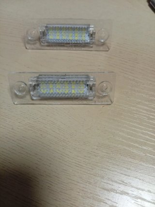 Luces LED para Matrícula de Coche
