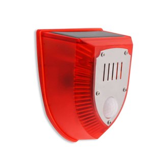 Alarma Solar Inalámbrica ThreeH con Sensor