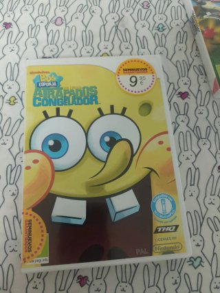 Bob Esponja Atrapados en el Congelador Wii
