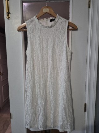 Vestido Blanco de Encaje