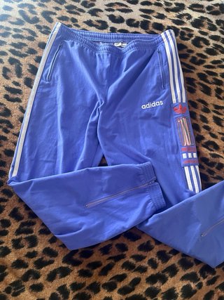 Pantalón Chándal Adidas One World Vintage 90s Azul
