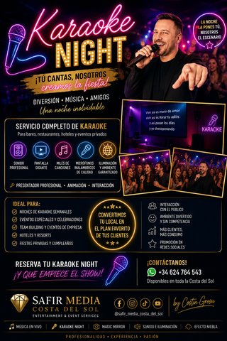 Servicio de Karaoke para Eventos y Locales