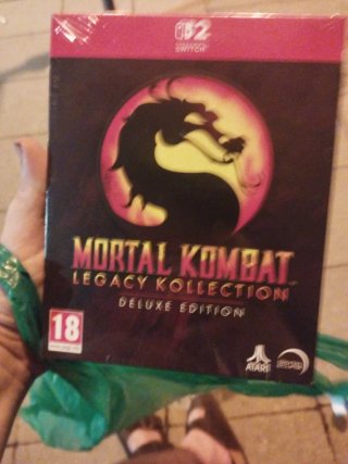 Mortal Kombat Legacy Kollection Deluxe Switch