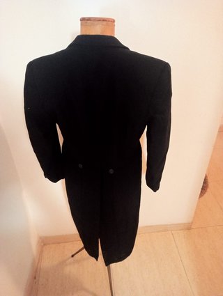 Chaqueta de Frac Negro Estilo Vintage
