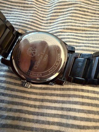 Reloj hombre Christian Lacroix Negro