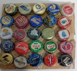 Lote 25 Chapas Cerveza Labatt, Leinenkugel, etc.