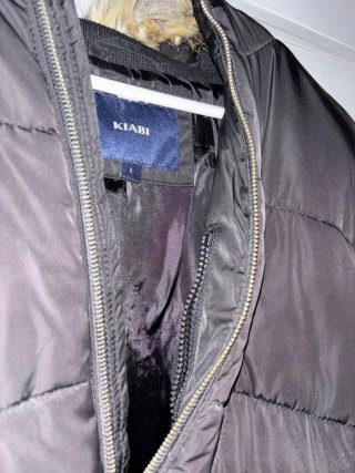 Chaqueta Cortavientos Kiabi Negra Unisex