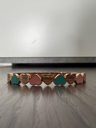 Pulsera Tiffany & Co. Corazones Oro Rosa