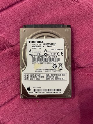 Disco Duro Toshiba MK3255GSXF 320GB Apple
